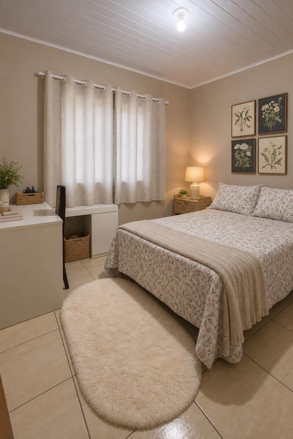 Cozy bedroom After